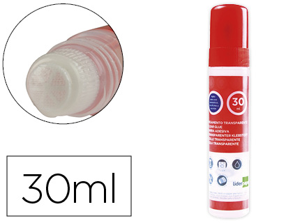 Pegamento cola líquida Liderpepal transparente 30ml.